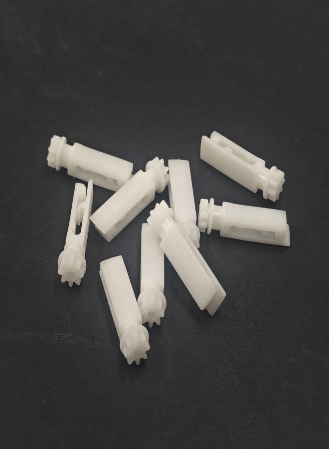 Runseaway 20Pcs Vertical Blind Stem Replacement White Stems for Window Carrier Vanes Headrail Repair Kit Vertical Blinds Curtain Accessories - Image 3